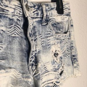 Light blue denim Jean shorts